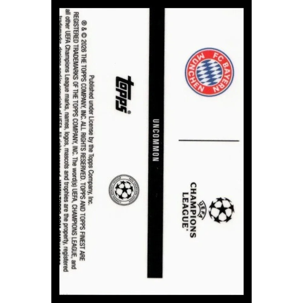 2025-26 Finest UEFA Wisdom Mike Refractor Bayern